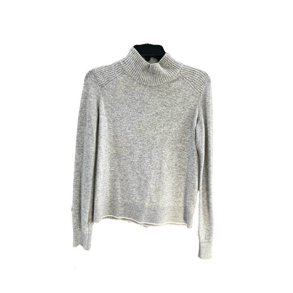 Rag & Bone Light Grey Cashmere Mock Neck Sweater Women's Size XS